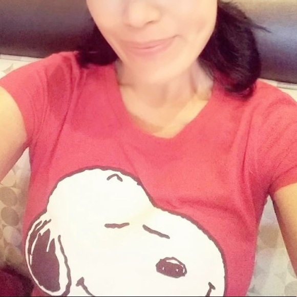 PRELOVED ADORABLE SNOOPY LOVE T-SHIRT SMALL - Picture 6 of 7